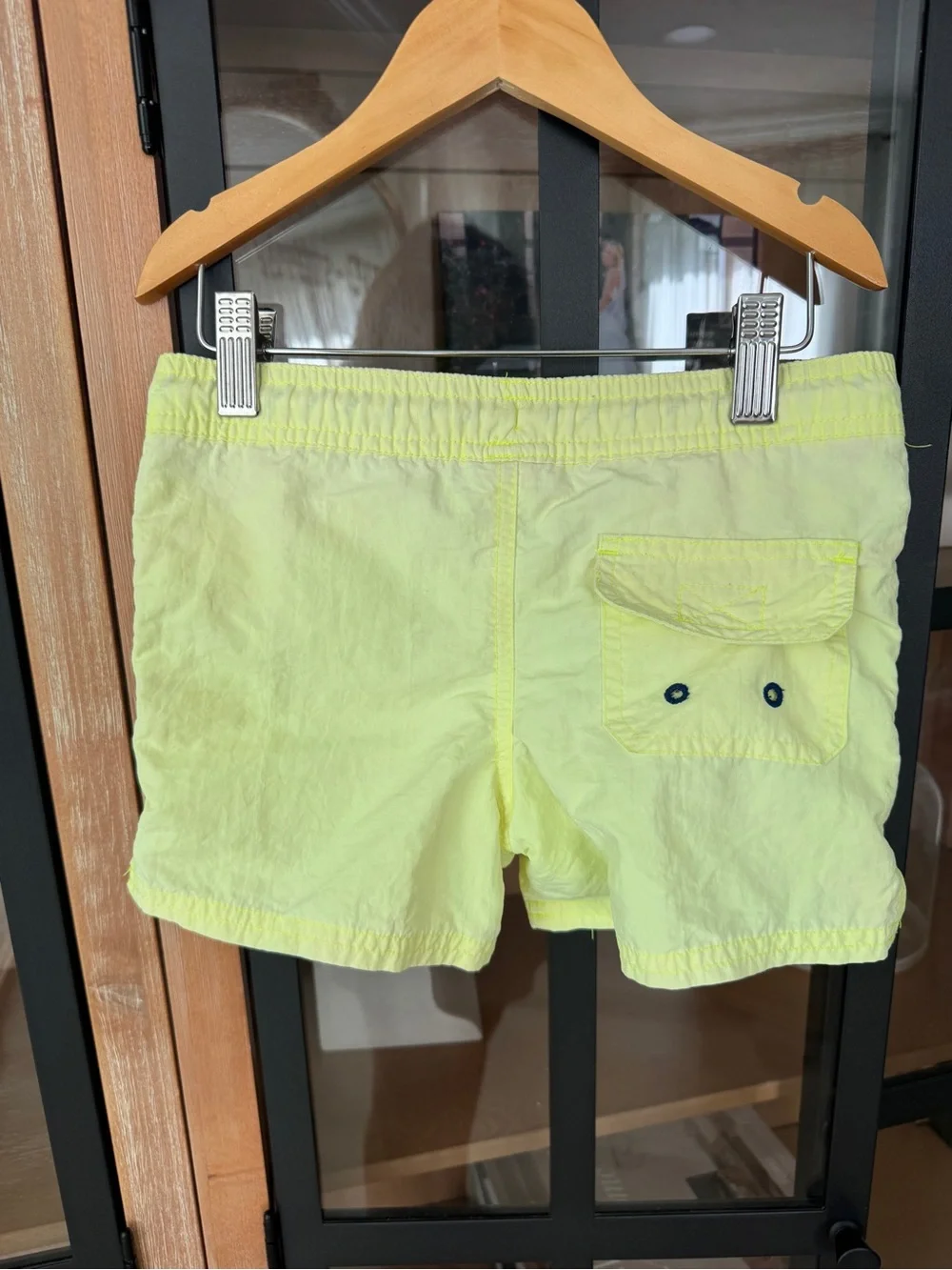 Vineyard Vines toddler boys island swim trunks key lime neon bright shorts